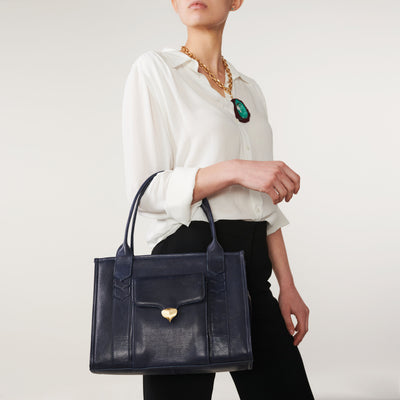 Puffin Bag - Indigo Blue