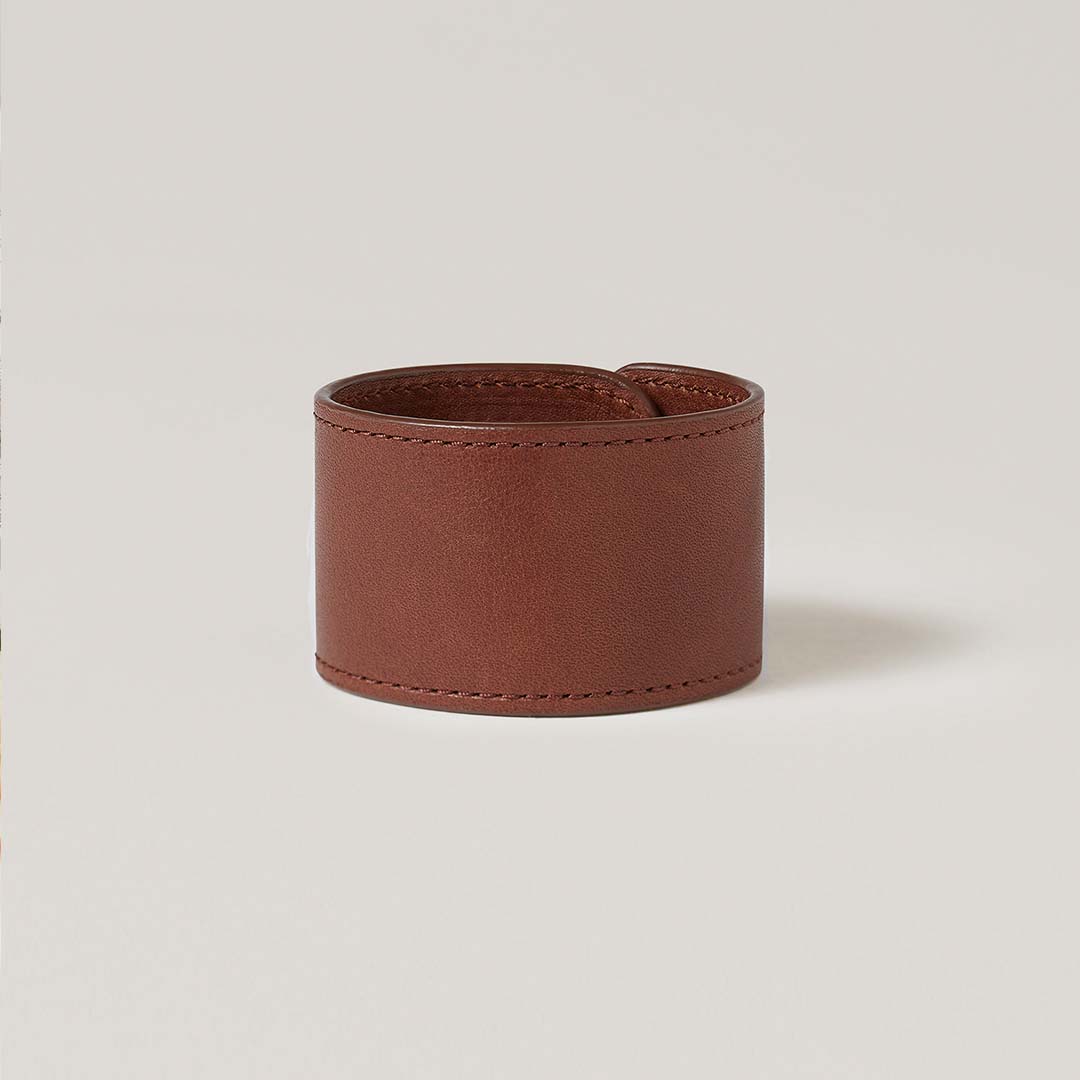 Sparrow Leather Bracelet Brown