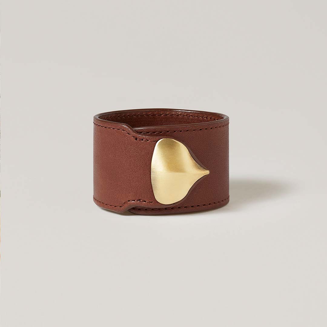 Sparrow Leather Bracelet Brown
