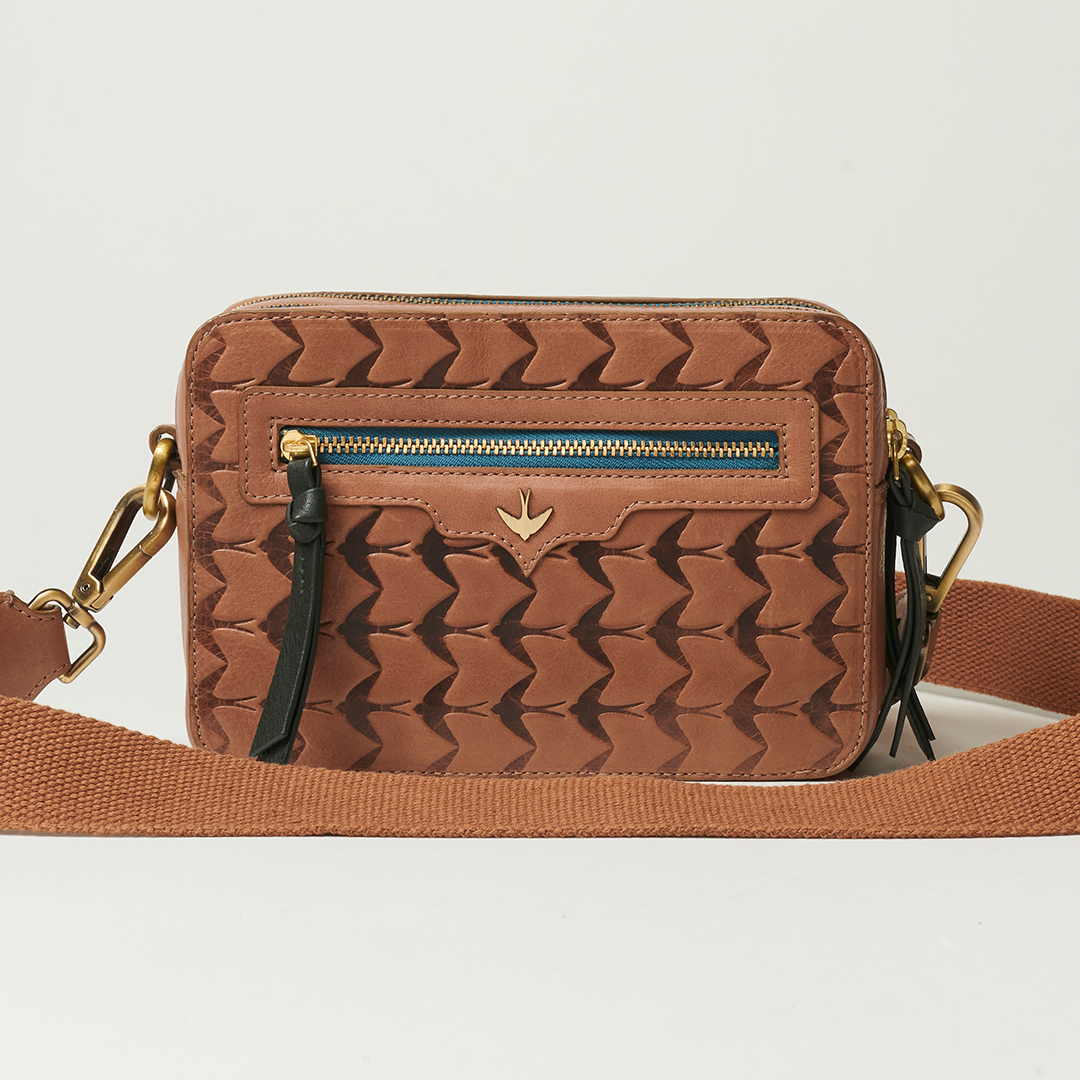 Swan Camera Bag - Nude