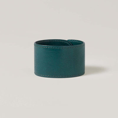 Sparrow Leather Bracelet Green